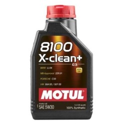 FUSTO OLIO MOTUL 8100 X-clean+ 5W-30 litri 208  o litri 60