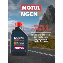 Cart. 12 pezzi MOTUL NGEN 7 5W-40 4T litri 1