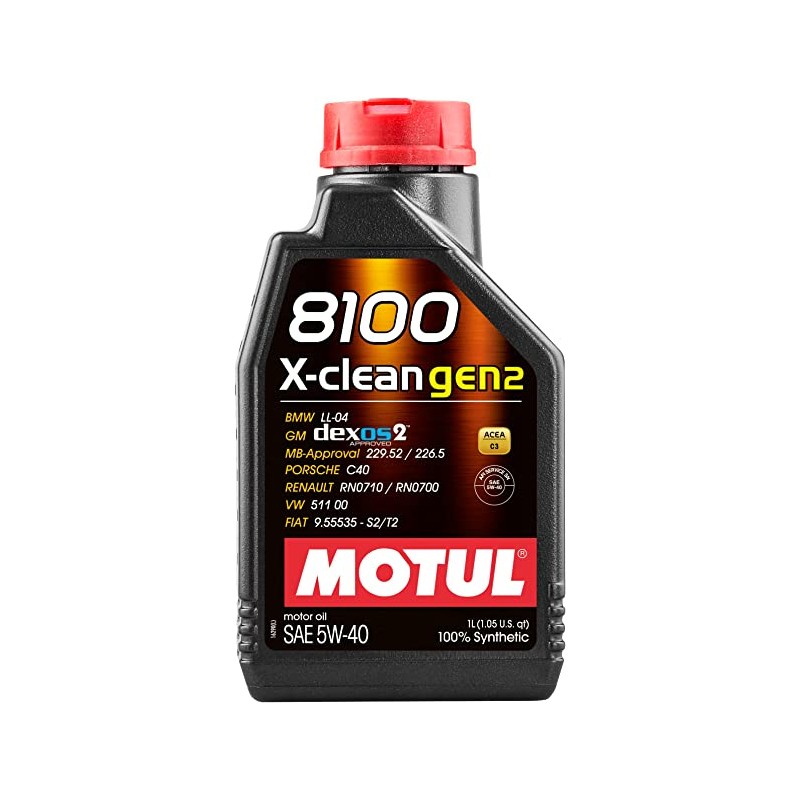 MOTUL 8100 X-clean GEN2 5W-40