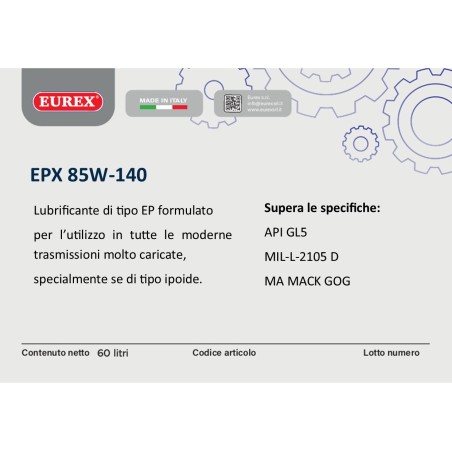 EUREX EPX 85W-140