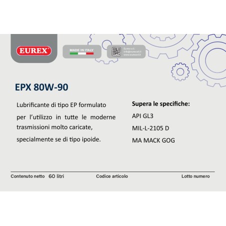 EUREX EPX 80W-90