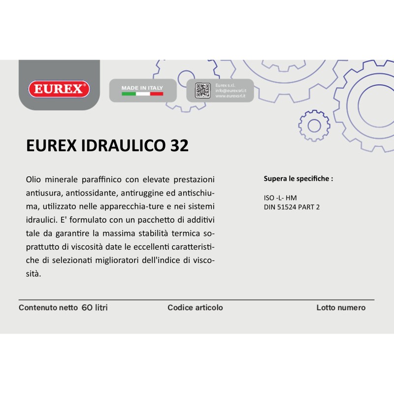 EUREX IDRAULICO  32